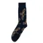 ShuttleSocks Adult Flying Grouse Socks - Navy - Size 8-12